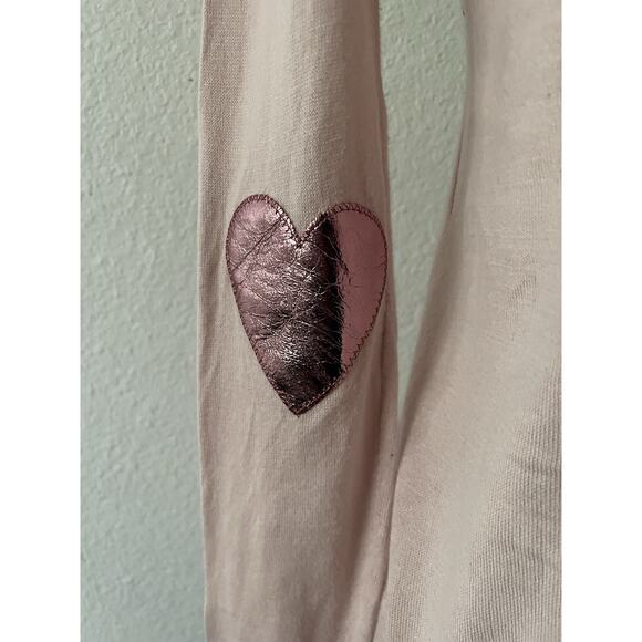 Zadig & Voltaire Sweater Pullover Cici Patch Heart Cotton FLAW - Picture 9 of 16